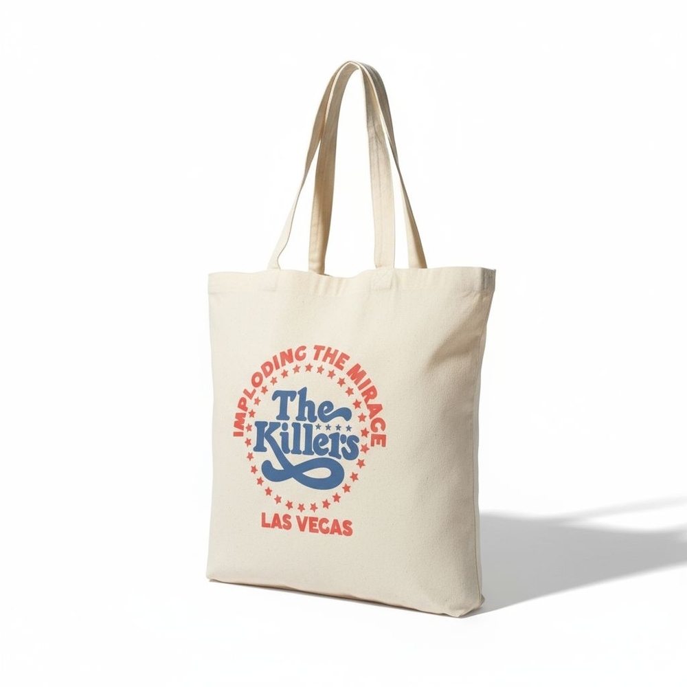 Canvas 'The Killers' Tote Bag - Concert Band Merchandise EUC